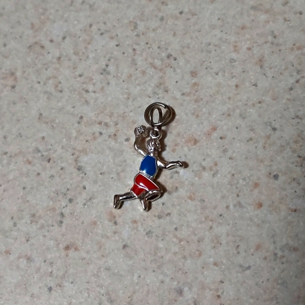 Basketball Player Charm.